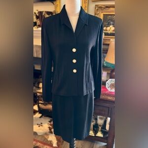 St John Collection by Mary Gray Blazer. Size 8 and skirt size 10.